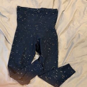Starry Night Beyond the Bump Leggings size L